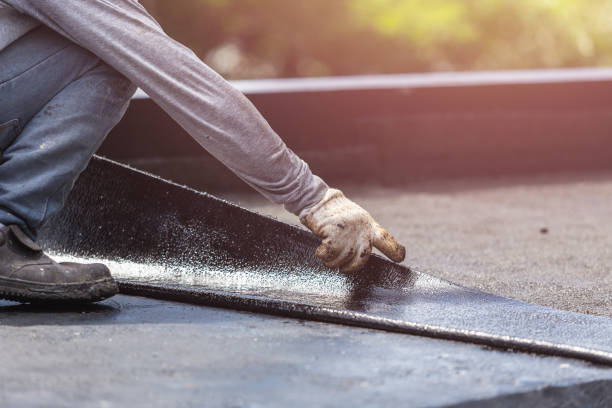 Professional Waterproofing technician working in Mount Calvary, WI